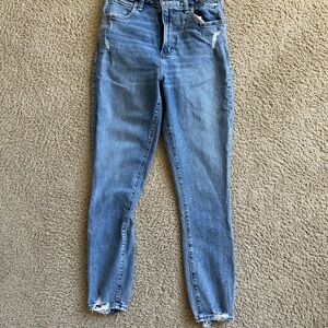 Abercrombie & Fitch High Rise Super skinny Ankle jeans